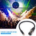 thumbnail image 4 of Câble Audio XLR 3.5 0.3m Mâle vers Femelle 3.5mm, 4 of 6