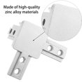 thumbnail image 2 of MasteelfCA 4 Sets 3-Way End Corner Bracket Connector for T Slot Aluminum Extrusion with Screw, 2 of 7