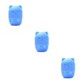 thumbnail image 1 of Dalazy Éponges en Forme de Chat Boîte de Rangement en Silicone Propre pour Maison Simple à la Mode Bleu 3ensemble, 1 of 6