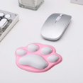 thumbnail image 1 of Small Cats Paw Mouse Pad With Wrist Support Cushion Soft Silicon WristRest Mousepad Ergonomic Computer Mouse Pads, 1 of 5