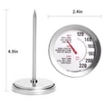 thumbnail image 4 of Dvkptbk Thermometer Roasting Meat T731 Oven Safe Large 2.5-Inch Easy-Read Face Home & Garden, 4 of 5