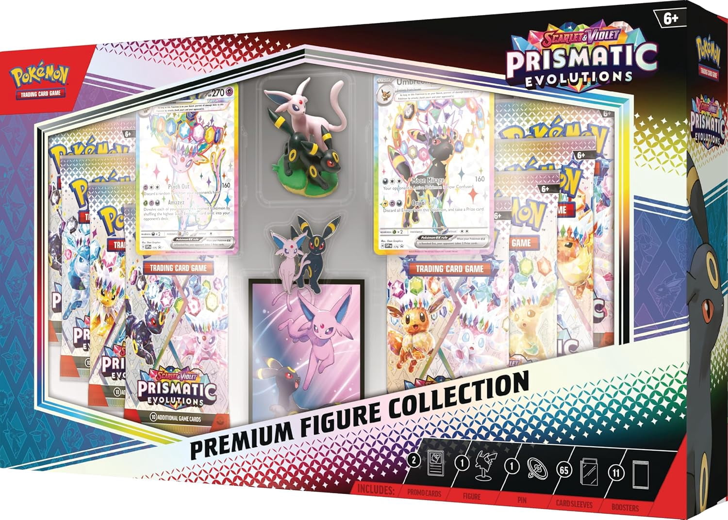 Pokemon TCG:  Scarlet & Violet—Prismatic Evolutions Premium Figure Collection