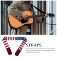 thumbnail image 4 of Guitar Strap Bass Guitar Shoulder Belt Adjustable Guitar Sling Decorative Guitar Strap Replacement, 4 of 8