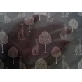 thumbnail image 4 of oneOone Cotton Silk Fabric Tree & Giraffe Block Printed Craft Fabric BTY 42 Inch Wide, 4 of 4