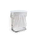 thumbnail image 1 of Mainstays 21 Litre (5 Gallon) Cupboard Wire Bin, Mounts to Inside Cabinet Door with Removable Drip Tray., 1 of 5