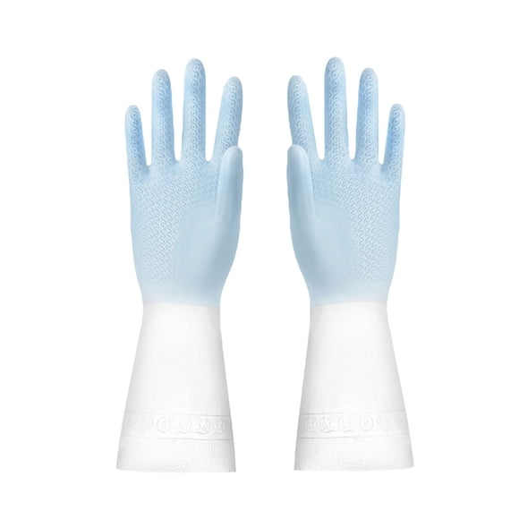 Waterproof Dishwashing Gloves, Reusable Household Cleaning Gloves, Easy to Clean, Durable, for Kitchen, Laundry, Gardening, Pet Care, Car Washing, One Size Fits Most