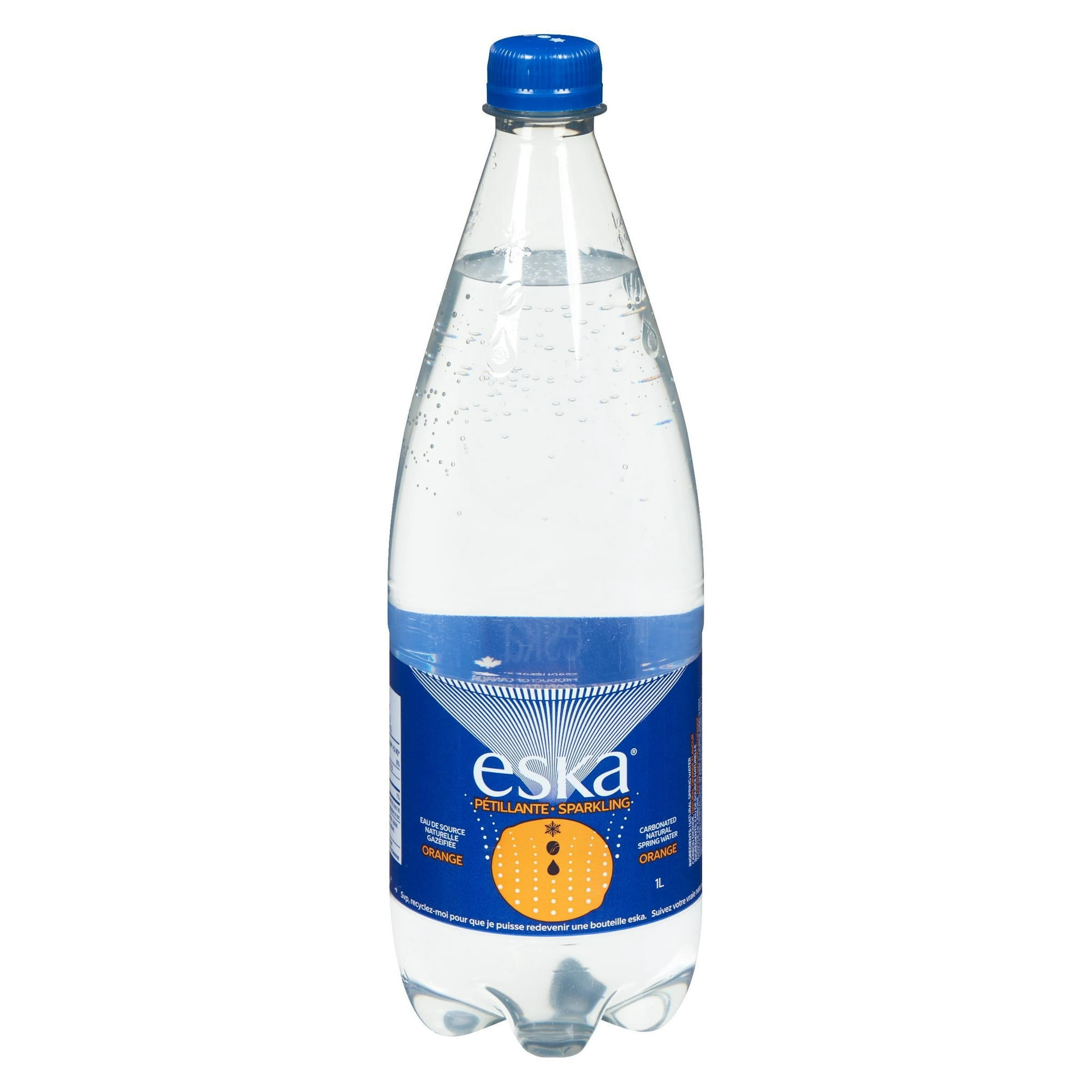 ESKA Eau Pétillante à Saveur d'Orange 1L