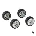 thumbnail image 1 of 4 Spoke Custom 1:64 Wheels And Tyres Real Riders Rubber Wheel ne w Hot D3W0, 1 of 9