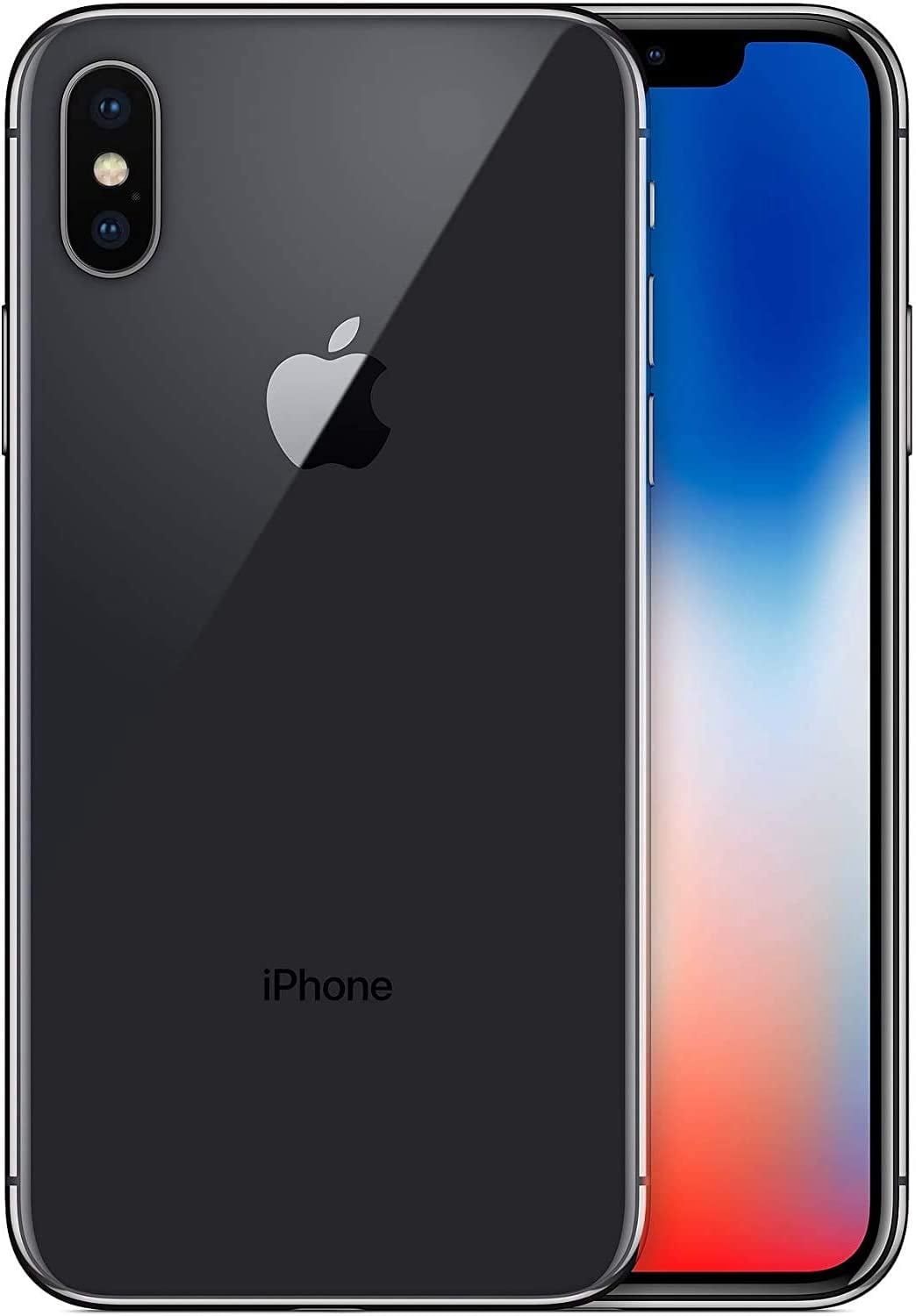 Apple iPhone X ブラック 5.8インチ Apple iPhone X 64GB Unlocked Smartphone | Certified Refurbished
