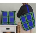 thumbnail image 5 of Soimoi Poly Georgette Fabric Check Check Decor Fabric Printed Yard 52 Inch Wide, 5 of 5