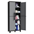 thumbnail image 2 of Keter Space Winner Tall Metro Storage Utility Cabinet Indoor/Outdoor Garage or Home Storage with Adjustable Shelves, 2 of 6