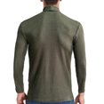 thumbnail image 1 of CEHVOM Men Ribbed Slim Fit Knitted Pullover Turtleneck Sweater Base Shirt, 1 of 6