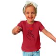 thumbnail image 1 of LSLJS T-Shirt à Manches Courtes à Col Rond pour Filles T-Shirts en Coton de Sport pour Enfants Mode Mignon T-Shirt Imprimé de la Saint-Valentin Haut à Manches Courtes Cadeaux pour Enfants, 1 of 4