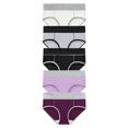 thumbnail image 3 of Bigersell Culottes en Coton Multipacks Lot de 5 Culottes en Coton Patchwork sous-Vêtements Sans Coutures Multipack Grande Taille Culottes Sans Lignes Culottes Invisibles pour Femmes Couvrance Totale P-Multicolore TG, 3 of 9