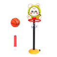 thumbnail image 4 of S SERENABLE Kids Basketball Hoop with Stand with Ball and Pump Adjustable for Boys Girls Rabbit, 4 of 9