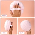 thumbnail image 4 of CHUANK Body Powder Applicator  Oversize Powder Puff  Powder Puff for Body Powder  Extra Large Body Powder Puff  Loose Powder Puffs  Oversize Dust Puffs for Women Makeup (6” x 3”), 4 of 7