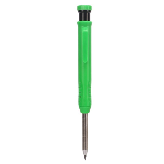 Crayon de Charpentier, ABS Léger Résistance à la Rouille Longue Durée de Vie Anti-Poussière Aiguiseur Intégré Kit de Crayon pour Menuiserie
