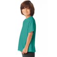 thumbnail image 3 of Hanes Garçons ComfortWash T-Shirt à Manches Courtes Col Ras du Cou, TP, Noir, 3 of 3