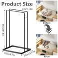 thumbnail image 2 of MesaSe Large Capacity Hanger Stacker Rack for Adults and Children Stainless Steel Detachable Hanger Storage Organizer Space-saving Clothes Hanger Holder for Home Laundry Closet, 2 of 10