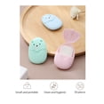 thumbnail image 4 of pitrice 50pcs Washing Papers Portable Hand Cleaning Papers Single-use Travel Bath Washing Sheets, Pink, 4 of 8