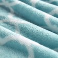thumbnail image 3 of Madison Park Jeté Ogee Surdimensionné, 60 par 70 Pouces, Aqua, 3 of 5