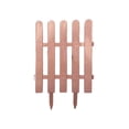 thumbnail image 2 of Birdeem Plastic Garden Fence,Picket Fence Edging for Lawns,Easy Install Decorative Border,19.7In Height,Flowerbeds and Yard Protection, 2 of 9