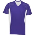 thumbnail image 1 of ASI 264.450.L Chandail de Football Réversible pour Adulte avec Drapeau, Violet et Blanc - Grand, 1 of 1
