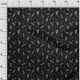 thumbnail image 3 of oneOone Cotton Poplin Black Fabric Florals Craft Projects Decor Fabric Printed By The Yard 56 Inch Wide, 3 of 4