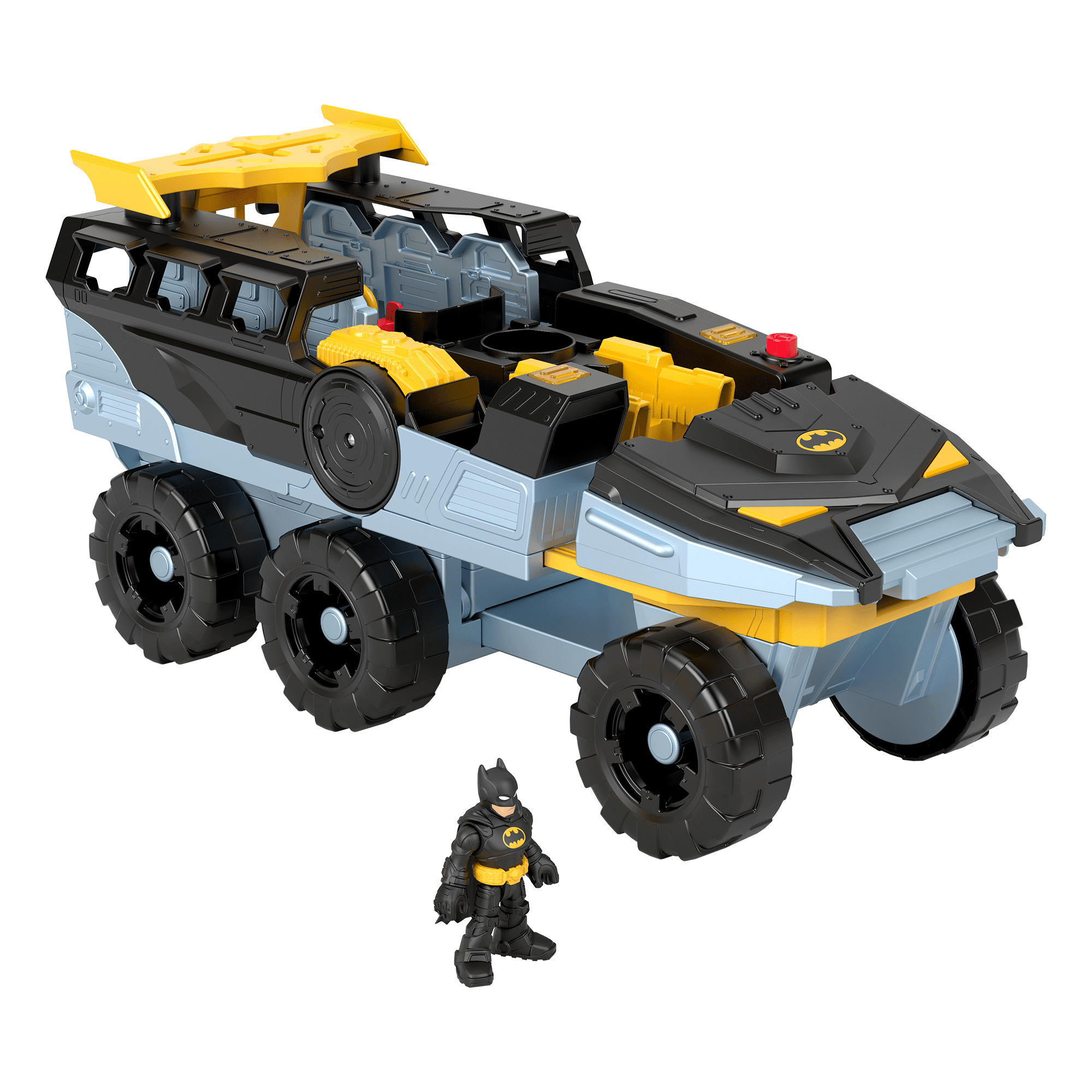 Imaginext DC Super Friends Transforming Bat-Tank with Batman Figure, Lights & Sounds