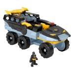Imaginext DC Super Amis Transformer Bat-Tank avec Batman Figurine, Lumières & Sons