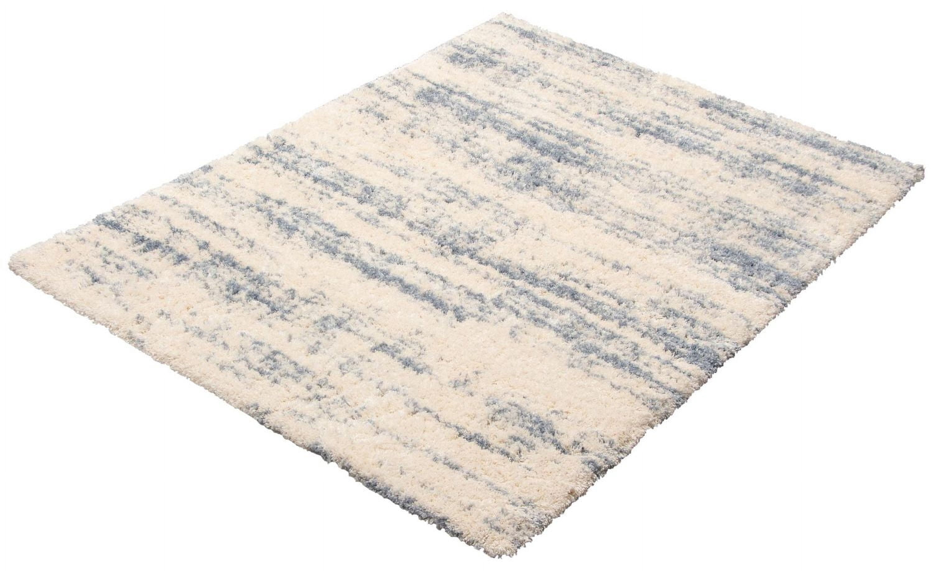 ECARPET Tapis Frise Contemporain pour Salon, Chambre à Coucher, Collection Sia Ultra Douce et Pelucheuse
