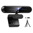 thumbnail image 1 of Webcam 4K HD Webcam 8MP Auto Focus USB Web Camera With Microphone Webcamera For Laptop PC/ Video Call/ Streaming, 1 of 6