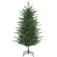 thumbnail image 1 of HOMCOM Arbre de Noël de 5 Pi, Sapin Ponderosa Réaliste Complet, Assemblage Facile, 1 of 10