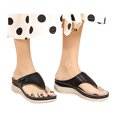 thumbnail image 2 of Leutsin Ladies Platform Sandals Thong Sandals Wedge Sandals High Heel Platform Sandals, 2 of 2