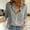 J-Grey, variant on Kcodviy Women's Loose Linen Button Compression Shirt Woman Solid Lapel Long Sleeves Long Sleeve Shirt Women for Layering T-Shirt Blouse Tops