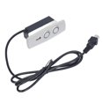 thumbnail image 2 of Télécommande de Fauteuil Inclinable, Levage Électrique Professionnel 2 Boutons 5 Broches avec Chargeur USB pour Canapé pour Fauteuil Inclinable, 2 of 8
