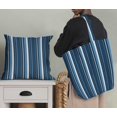 thumbnail image 5 of Soimoi Blue polyester Crepe Fabric Dot & Stripe Print Fabric by Yard 52 Inch Wide, 5 of 5