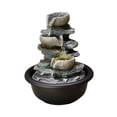 thumbnail image 4 of Indoor Waterfall Fountains Desktop Fountain for Office Meditation Decoration Style C, 4 of 8
