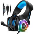 thumbnail image 2 of Hunterspider V1 Stereo Bass Surround Gaming Headset for PS4 New Xbox One PC Mic, 2 of 3
