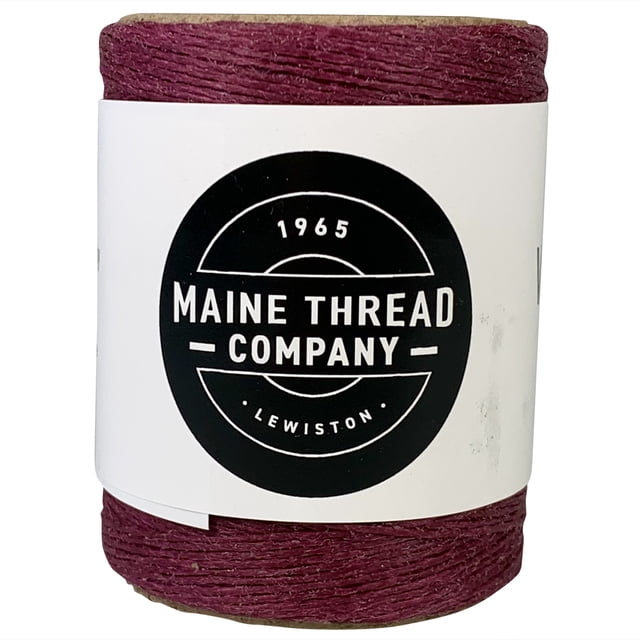 Maine Thread Cordon en Poly Ciré 0,020 Pouces 1 Épaisseur - Framboise