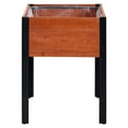 thumbnail image 2 of Grapevine Urban Garden Raised Planter, FSC Recycled Wood, Rectangular, 37IN x 24IN , Natural Brown, 2 of 6
