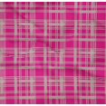 thumbnail image 4 of oneOone Organic Cotton Poplin Twill Fabric Check Kasuri Print Sewing Fabric BTY 42 Inch Wide, 4 of 4
