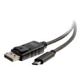 thumbnail image 1 of C2G 3ft USB C to DisplayPort Cable - 4K 30Hz - External video adapter - USB-C - DisplayPort - black, 1 of 7