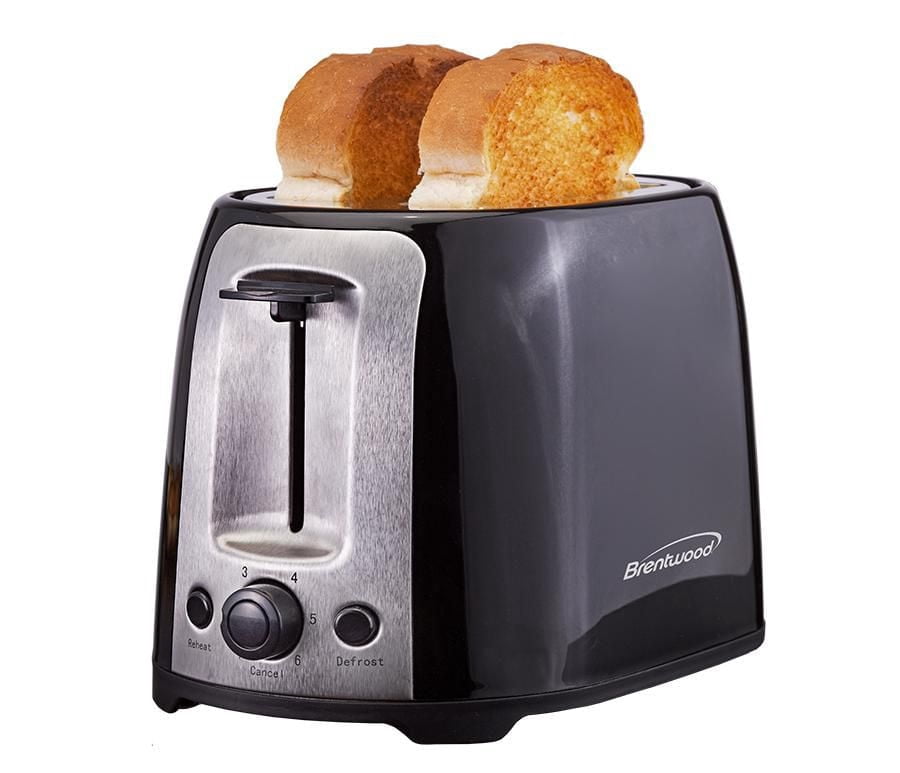 Brentwood 2-Slice Toaster, Black