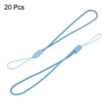 thumbnail image 3 of Unique Bargains 18cm Portable Item Nylon Cord Lanyards Hand Wrist Strap String Light Blue 20 Pack, 3 of 6