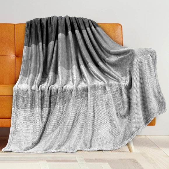 Couverture en Molleton à Motif de Note de Musique de Piano, Légère et Ultra Douce, Jeté pour Sofa, Canapé, Lit, Camping, Voyage - Couverture en Microfibre Super Douce et Confortable 60"X50 Pouces