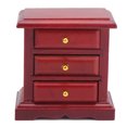 thumbnail image 3 of Dollhouse Bedside Table, 1/12 Dollhouse Bedside Table, Durable Exquisite Simulate For Doll House Toy, 3 of 8