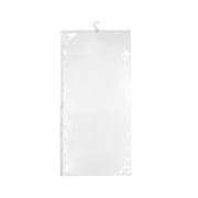 Heavy Duty Transparent Zippered Garment Storage Organizer For Travel College Dorm Home Use Clothing Protector Bags
