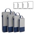 thumbnail image 3 of Yhmxh 4 Piece Travel Compression Packing Cubes Set Space Saving Organizers For Luggage Mesh Bags For Effortless Trip Packing Shoe Storage Storage Bins Closet Organizers and Storage Storage Containers, 3 of 6