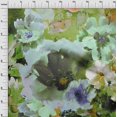 thumbnail image 4 of oneOone Georgette Viscose Light Green Fabric Floral Craft Projects Decor Fabric Printed By The Yard 42 Inch Wide, 4 of 4